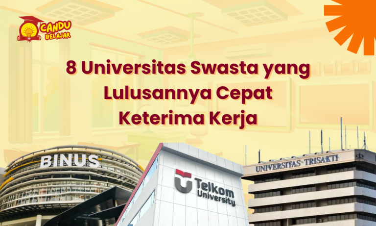8 Universitas Swasta yang Cepat Keterima Kerja